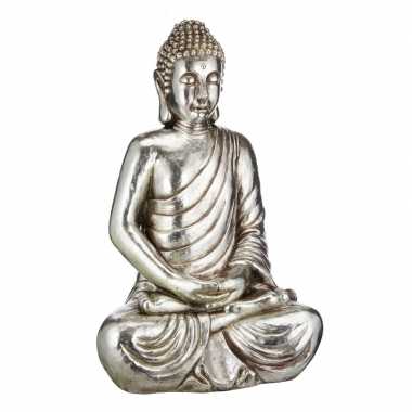Goedkope boeddha beeld zilver