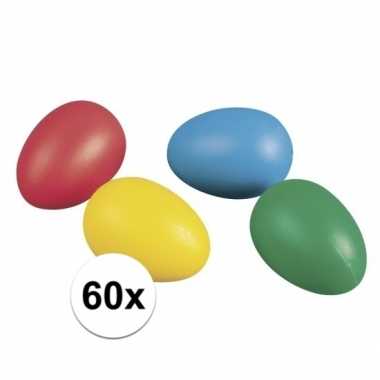 Goedkope gekleurde plastic eieren