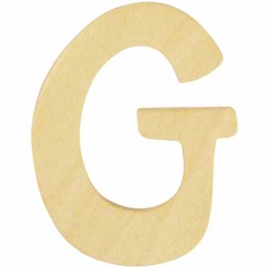 Goedkope houten letter g