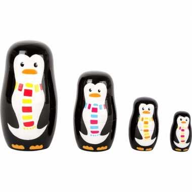 Goedkope kinderkamer decoratie pinguis matroesjka set