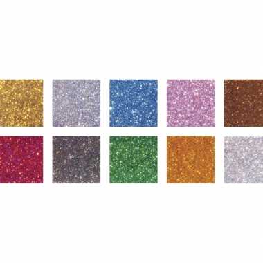 Goedkope mozaiek steentjes gram glitter kleuren