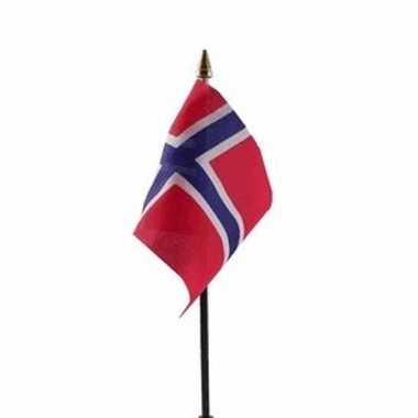 Goedkope noorwegen mini vlaggetje stok