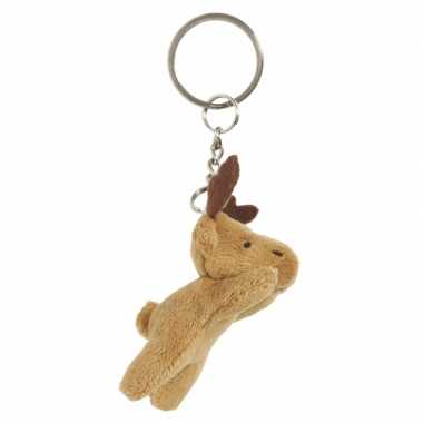 Goedkope pluche eland sleutelhanger