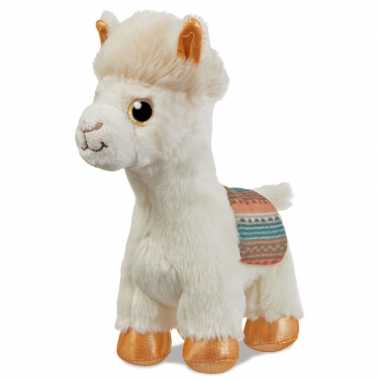 Goedkope pluche witte alpaca/lama knuffel speelgoed