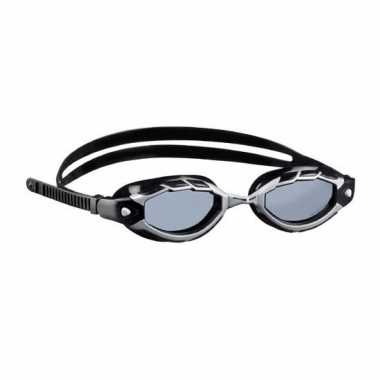 Goedkope professionele zwembril monterey grijs/zwart