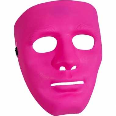 Goedkope roze gezichtsmasker