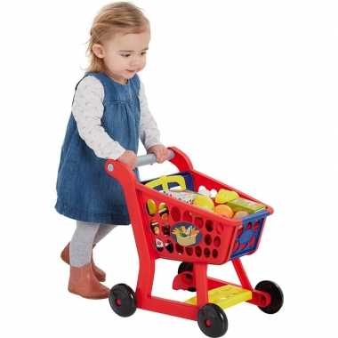 Goedkope speelgoed winkelwagen boodschappen kinderen