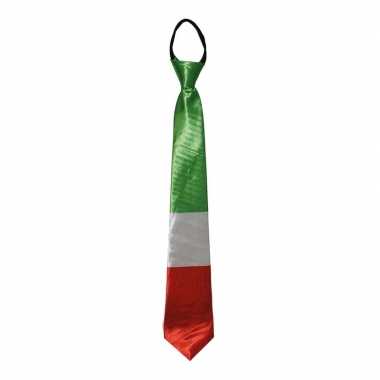 Goedkope stropdas italiaanse vlag