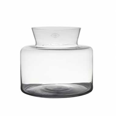 Goedkope transparante luxe vaas/vazen glas