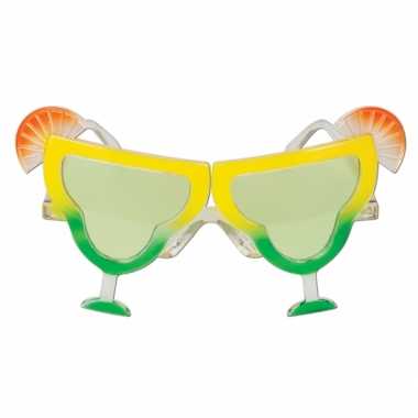 Goedkope tropische cocktail party bril