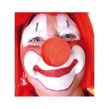 Goedkope x stuks rode clowns neus/neuzen foam