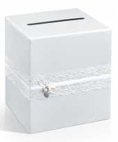 Goedkope bruiloft enveloppendoos kant