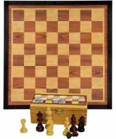 Goedkope compleet schaakspel schaakstukken schaakbord