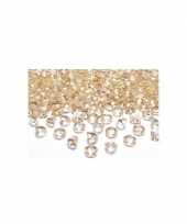 Goedkope decoratie diamantjes goud 10117528