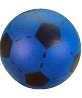 Goedkope foam soft voetbal blauw