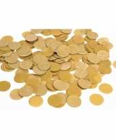 Goedkope gouden papieren confetti gram 10134784