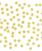 Goedkope gouden sterren confetti zakje gram