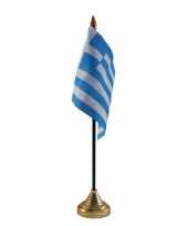 Goedkope griekenland tafelvlaggetje standaard