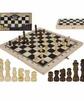 Goedkope houten schaakspel bord 10288227