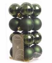 Goedkope kerst kerstballen groen mix ambiance christmas stuks