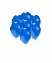 Goedkope kleine ballonnen blauw metallic stuks 10124141