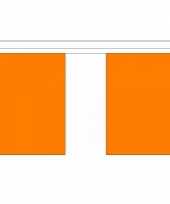 Goedkope luxe oranje vlaggenlijn meter