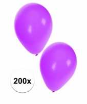 Goedkope paarse ballonnen stuks 10124134