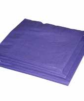 Goedkope paarse papieren servetjes stuks