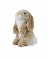 Goedkope pluche bruine hangoor konijn knuffel speelgoed