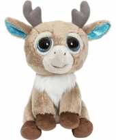 Goedkope pluche bruine rendier eland knuffel speelgoed