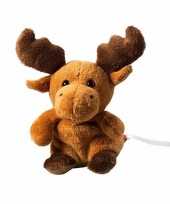 Goedkope pluche eland knuffel beschrijfbaar label