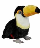 Goedkope pluche gekleurde toekan vogel knuffel speelgoed 10188996