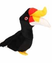 Goedkope pluche neushoornvogel knuffel speelgoed