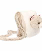 Goedkope pluche schoudertas kat xx