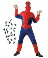 Goedkope spinnenheld kostuum maat l spinnetjes kinderen