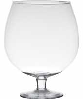 Goedkope transparante luxe stijlvolle brandy vaas vazen glas 10263085