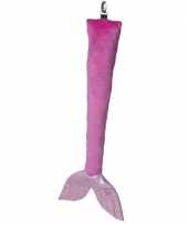 Goedkope verkleed speelgoed zeemeerminnen staart roze