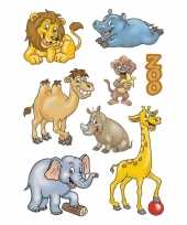 Goedkope x dierentuin dieren stickers 10139738