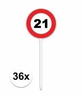 Goedkope x jaar cocktailprikkers feest versiering 10131278