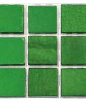 Goedkope x stuks mozaieken maken steentjes tegels groen mm