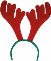 Goedkope x stuks rendier diadeem haarband volwassenen kerstaccessoires