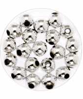 Goedkope x stuks sieraden maken glans deco kralen zilver mm 10263968