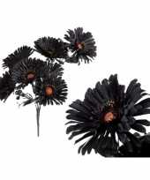 Goedkope zwarte kunstbloemen boeket